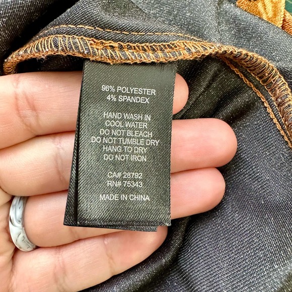 House of Harlow x Revolve Women Mustard Yellow Floral Velvet Franz Mini Dress S - Picture 5 of 10